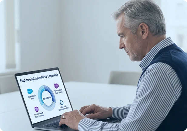 A global support team monitoring Agentforce performance