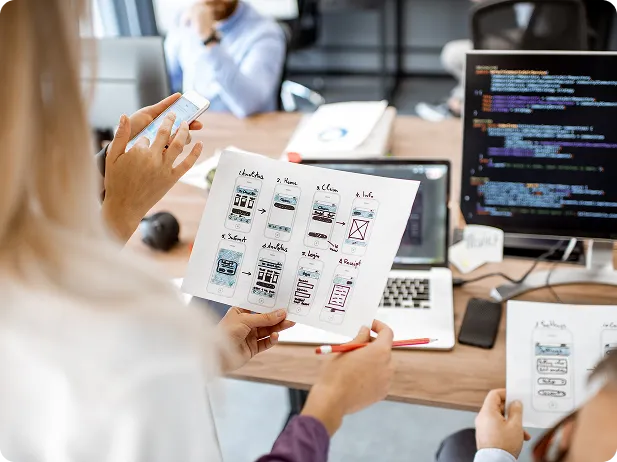 A Salesforce admin optimizing workflows at their desk
