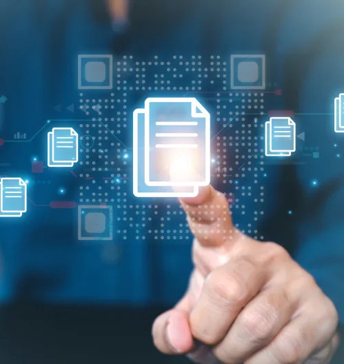 Cloud icon surrounded by connected integration nodes