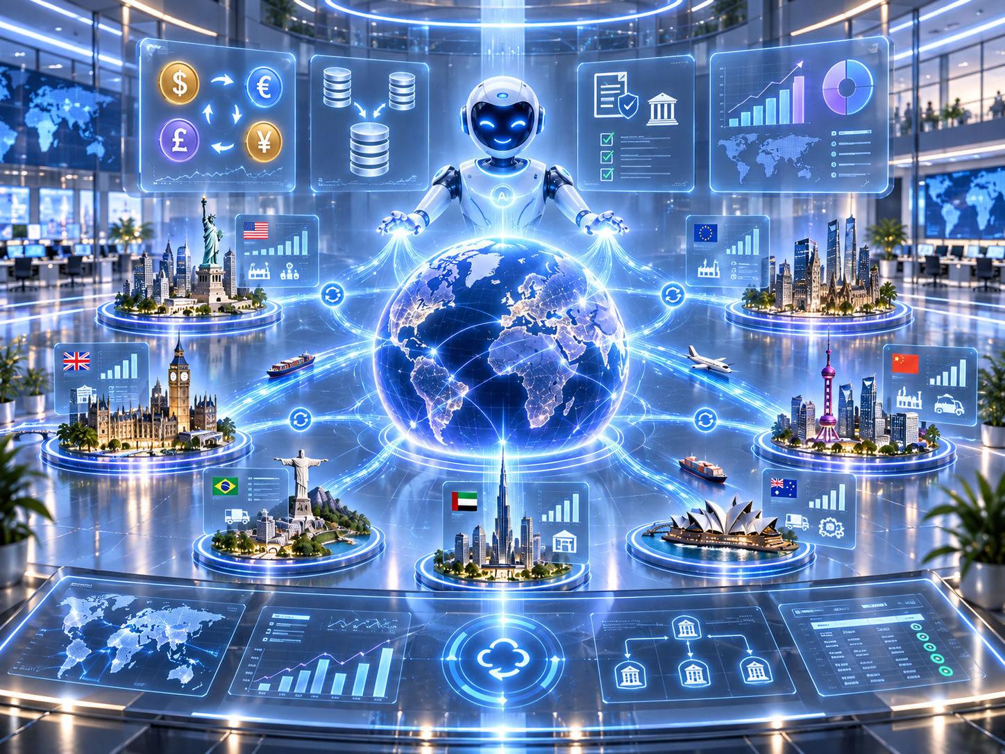 NetSuite OneWorld global ERP illustration